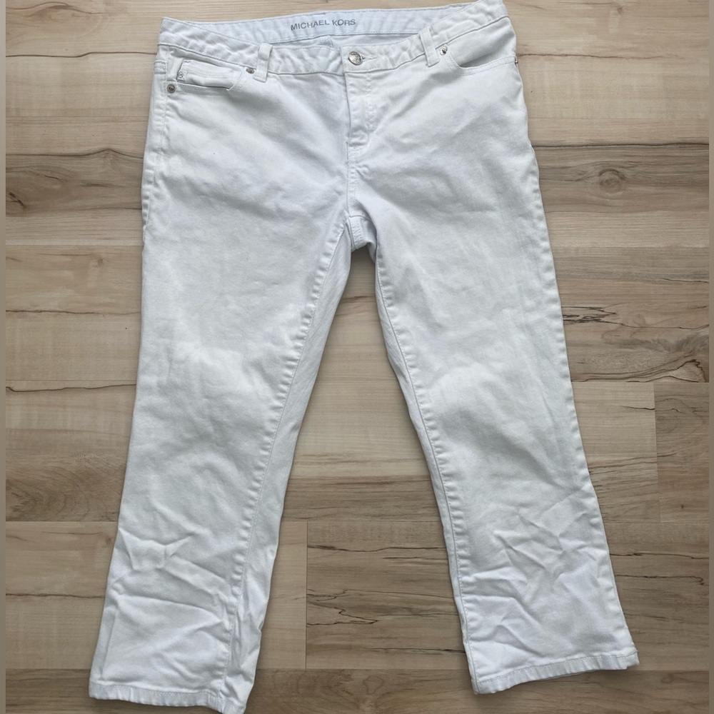 Michael Kors White Capris